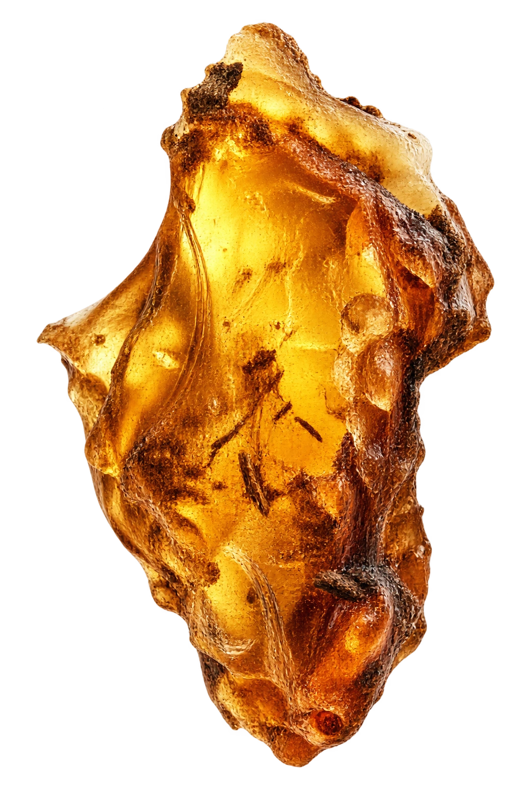 Bernsteingoldenes Fichtenharz